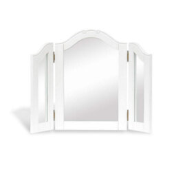 Statement Furniture Juliette 3-Way Dressing Table Mirror - White - thumbnail 3