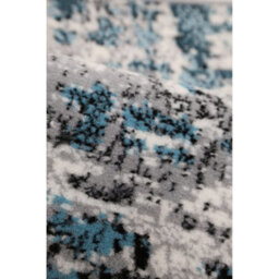 Melrose Abstract Faded Design Grey Teal Blended Colours Indoor Large Area Rug 160X230Cm - thumbnail 2