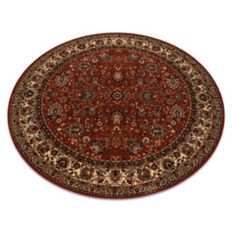RugsX Wool Carpet Kashqai 4362 200 Circle Ornament Claret / Beige  Circle 200 Cm - thumbnail 4