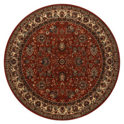 RugsX Wool Carpet Kashqai 4362 200 Circle Ornament Claret / Beige  Circle 200 Cm - thumbnail 2