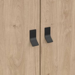 Wyld Haus Juno 3-Door 3-Drawer Wardrobe In Natural Oak - thumbnail 7