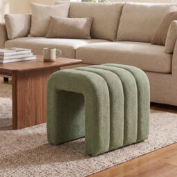 U Shaped Stool Footstool Vanity Stool Entryway Seat Bedroom Furniture - thumbnail 3