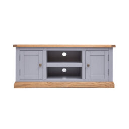 Cabinet Bits Biccari Grey 2 Door Tv Cabinet Brass Knob - thumbnail 1