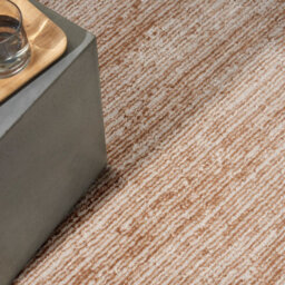 Rose Gold Abstract Modern Easy To Clean Rug For Bedroom & Living Room-239Cm X 300Cm - thumbnail 7