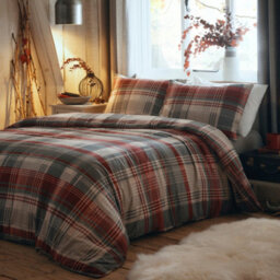 Appletree Connolly 100% Brushed Cotton Duvet Cover Set - thumbnail 1