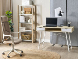 Beliani Office Set Jenks/clarita White - thumbnail 2