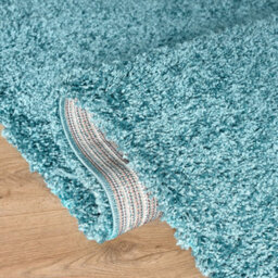 "Bravich Duck Egg Blue Thick Shaggy Rug - California - 160X230Cm (5'4""x7'8"")" - thumbnail 3