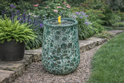 Outdoor Living UK Altico Talia Emerald Green Water Feature Without Cover