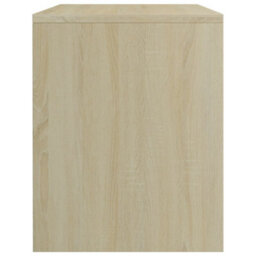 Berkfield Bedside Cabinet Sonoma Oak 40X30X40 Cm Engineered Wood - thumbnail 5