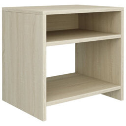 Berkfield Bedside Cabinet Sonoma Oak 40X30X40 Cm Engineered Wood - thumbnail 2