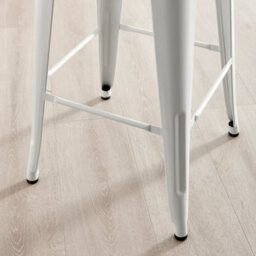 Furniturebox Set Of 2 Colton 'tolix' Style White Metal Bar Stools - thumbnail 6