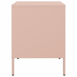 Berkfield Bedside Cabinets 2 Pcs Pink 36X39X50.5 Cm Steel - thumbnail 7