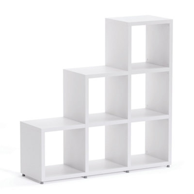 RB UK Boon 9 Cube Shelving Unit Eco-Friendly Bookcase Freestanding Heavy Duty Oak, Made In Austria (H)1120mm (W)1100mm (D)330mm