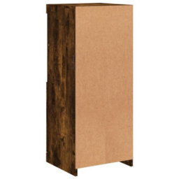 Berkfield Sideboard With Led Lights Smoked Oak 41X37X100 Cm - thumbnail 9