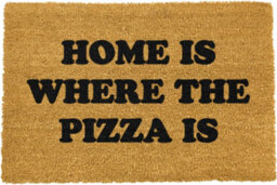 Artsy Doormats Home Is Where The Pizza Is Doormat - thumbnail 4