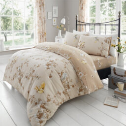 Gc Gaveno Cavailia Tropical Birds Duvet Cover Bedding Set Natural Superking 3Pc With Birds And Flowers Print Quilt Cover - thumbnail 1