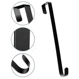28Cm Floral Wreath Hanger Over The Door Wreath Metal Hook For Front Door 5 Pcs - thumbnail 1