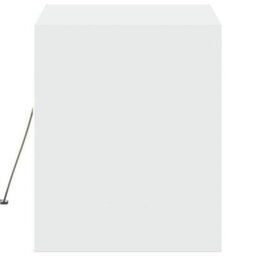 Berkfield Durable Tv Wall Cabinet With Led Lights White 80X31X35 Cm - thumbnail 7