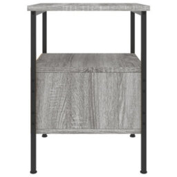 Berkfield Bedside Cabinet Grey Sonoma 34X36X50 Cm Engineered Wood - thumbnail 7