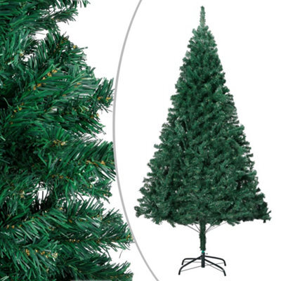 Berkfield Artificial Christmas Tree With Thick Branches Green 240 Cm Pvc - image 1