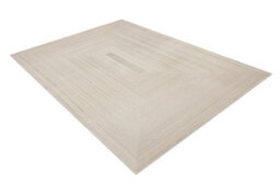 RugsX Carpet Balance 8788 Taupe - Geometric, Structural, Glamour 180X270 Cm - thumbnail 1