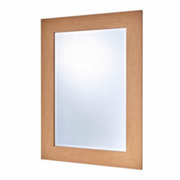 Yearn Oak Effect Framed Wall Mirror 76X104Cm - thumbnail 2