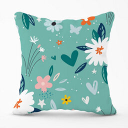 Warren Reed Designer Garden Summer Flowers Outdoor Cushion 45Cm X 45Cm - thumbnail 1