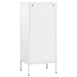 Vidaxl Storage Cabinet White 42.5X35X101.5 Cm Steel - thumbnail 5