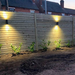Hispec Coral Up And Down Lighting With Pir - Anthracite Grey: 1X Light & 2X Gu10 - thumbnail 4