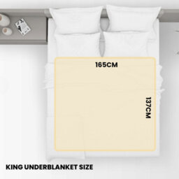 Schallen Premium Comfort Fleece Electric Heated Blanket With Remote Control &  3 Heat Settings- King - thumbnail 4