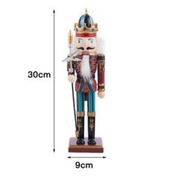 Living And Home Nutcracker Soldier Figurine Christmas Decoration Xmas Ornament - thumbnail 6