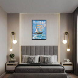 AK Frames A1 Matte Black Poster Frame - Modern Picture Frame For Wall Art, Prints And Photos - Durable And Stylish Display Frame - thumbnail 4