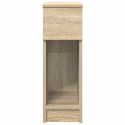 Berkfield Bedside Cabinets With Drawer 2 Pcs Sonoma Oak 20X36X60 Cm - thumbnail 4