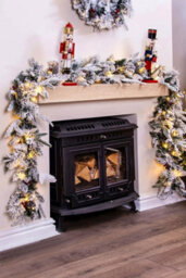 Christmas Tree World The Pre-Lit Connectable 270Cm Snowy Alpine Garland - thumbnail 5