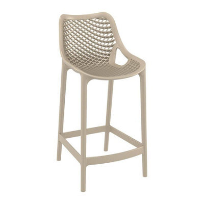 Spyro Mid Height Bar Stool 65 - Taupe - image 1
