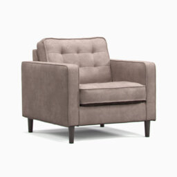 Furnishings For Less UK Eden Pewter Chenille Fabric 3 Piece Sofa Suite 3 Seater And 2 Armchairs - thumbnail 3