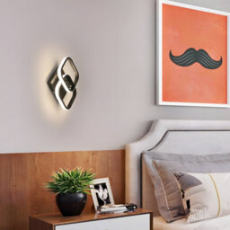 Pheashine Sleek Double Square Led Ceiling Light 19W Black Frame 19Cm Neutral Light 220V - thumbnail 9