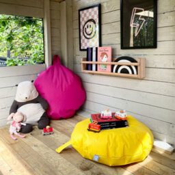 rucomfy Beanbags Rucomfy Indoor Or Outdoor Bean Bag For Kids - Yellow Smarty Floor Cushion Seat - thumbnail 2