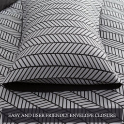 Lazzaro Luxury Microfibre Super King Duvet Cover Set Ultrasoft Durable Easy Care With Zipper Closure - thumbnail 6