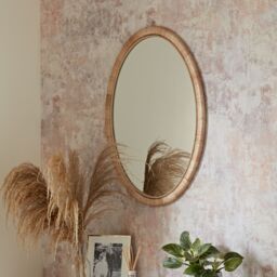 Oval Wall-Mounted Framed Mirror, (H)50Cm - thumbnail 3