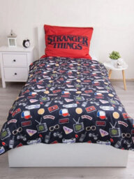 Stranger Things Upside Down Single Duvet Cover And Pillowcase Set - European Size - thumbnail 3