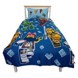 Lego Ninjago Reversible Duvet Set Multicoloured (Single) - thumbnail 4