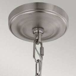 Luminosa Lighting Vintner 3 Light Multi Arm Chandelier Satin Nickel - thumbnail 2