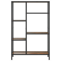 Berkfield Book Shelf 80X30X120 Cm Steel And Engineered Wood - thumbnail 3