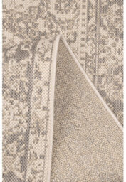 Melrose Eden Medallion Silver Coloured Medium Indoor Outdoor Area Rug 10mm Pile Height - 120/170Cm - thumbnail 4