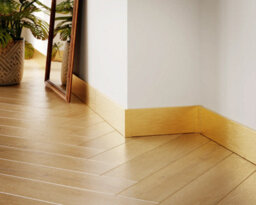 Ilcom Stainless Steel Skirting Board Fc 80mm X 2700mm - Gold Brushed - thumbnail 3