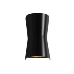 Luminosa Lighting Luminosa Prisma Outdoor Up Down Wall Lamp Black, Tinted, Ip65 - thumbnail 3
