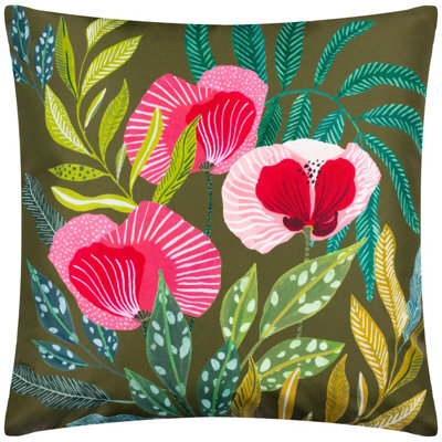 Wylder Nature House Of Bloom Poppy Outdoor Cushion Cover - image 1