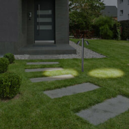 Luminosa Lighting Luminosa Pixa Outdoor 2 Light Bollard Black, Ip44 - thumbnail 2