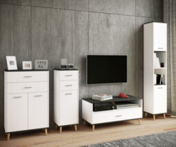 Vcm Wooden Chest Of Drawers Sideboard Anrichte Lindas - thumbnail 3